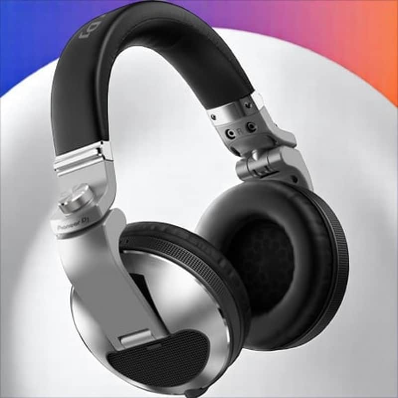 Pioneer DJ HDJ-X10 Professional Over-Ear DJ Headphones (Silver) image 1