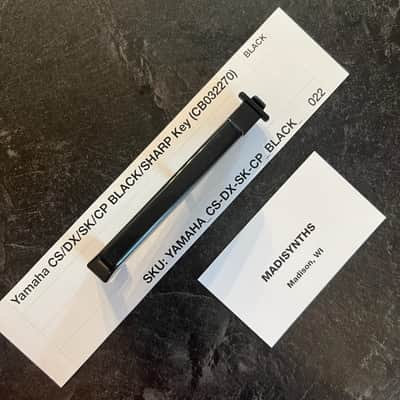 ORIGINAL Yamaha Replacement Black Key (CB032270) for CS70M, CS5, CS15, CS15D, CS20, CS20M, CS40M, DX9, DX21, DX27, DX27S, SK20, SK30, CP10, CP11, CE20, PS10, PS20, YK10, and more