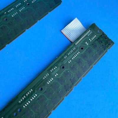 CASIO LK-92TV Lighting Keyboard Part: Key Contact Board PCB M6111T-KY1M image 3