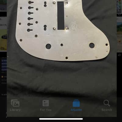 Guyatone Bridge Control Plate 60’s - Chrome image 1