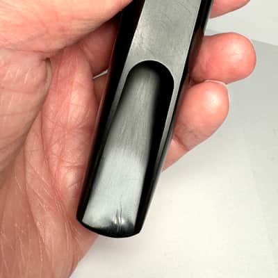 Meyer New York USA 5 LARGE Chamber Baritone Sax Mouthpiece 1960/70s - Hard Rubber image 18