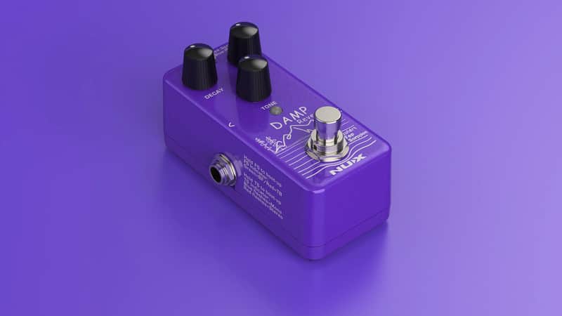 Mint NuX Damp Reverb NRV-3 - Purple image 1