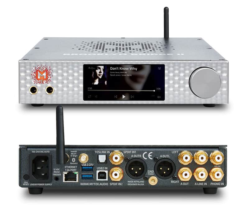 MYTEK Brooklyn Bridge II - All-In-One - Roon Core Streamer / DAC / Headphone Amp / Phono / Preamp - NEW! image 1