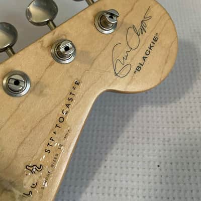 1999 USA Fender Eric Clapton Signature Blackie Stratocaster Guitar Neck Maple Board w/ Tuners image 7