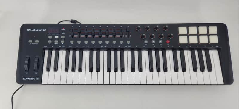 M-Audio Oxygen 49 MKIV MIDI Keyboard Controller 2016 - 2020 - Black image 1