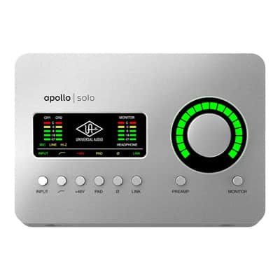 Universal Audio Apollo Solo USB Heritage Edition - 2 x 4, USB3 Audio Interface with UAD-2 Solo DSP - PC ONLY image 2