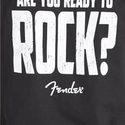 Mint Fender "Hello Canada! Are you ready to ROCK?" 100% Coton T-Shirt size XL image 4