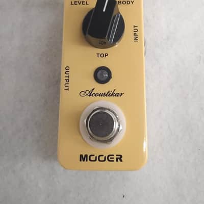 MOOER Acoustikar Compact Pedal for Acoustic Guitar image 1