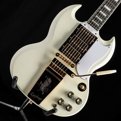 Epiphone 1963 Les Paul SG Custom With Maestro Vibrola Classic White image 3