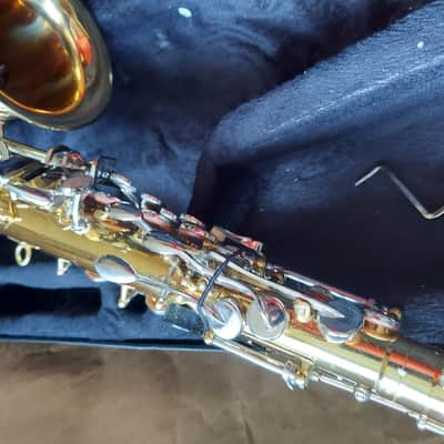 Cecilio Mendini HMAS-LN alto saxophone Brass image 9