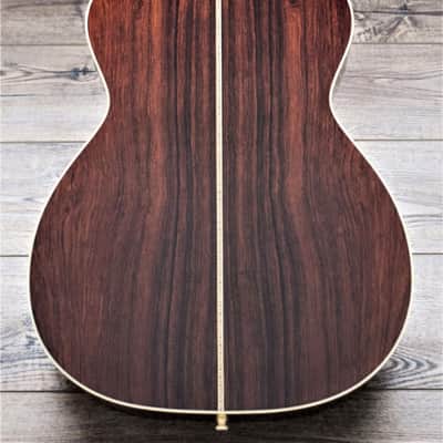 MJ Franks 000-42 Style, Short Scale, Euro Spruce, Madagascar RW, 1-11/16" Nut image 2