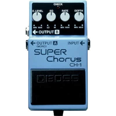 BOSS CH-1 Super Chorus Guitar Effects Pedal image 1