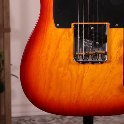 Fender Custom Shop Nocaster 1951 Journeyman - Maple Fingerboard, Aged Cherry Sunburst image 3