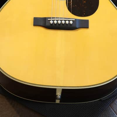 2023 Martin OMJM John Mayer Signature Model Acoustic Guitar Natural + OHSC image 5