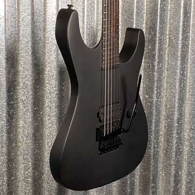 ESP LTD M-BLK Black Metal Black Satin Guitar MBKMBLKS #0865 Used image 5