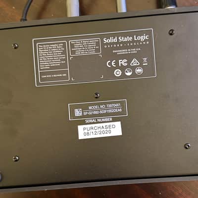 Solid State Logic SSL 2+ USB Audio Interface 2020 - Present Black image 4