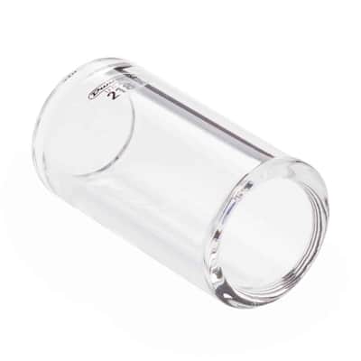Dunlop 218 Pyrex Glass Bottleneck Guitar Slide Short Heavy image 1