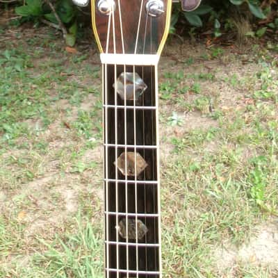 1974 Yairi YW-600 Dreadnought Guitar New Jacaranda Natural+vintage Hard Case image 5