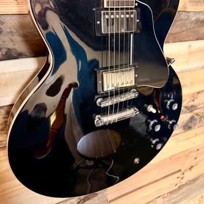 2019 Gibson Memphis ES-335 DOT Reissue, Graphite Metallic W/Case Bild 2