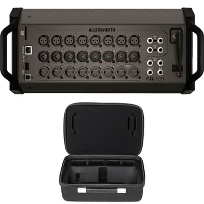 Allen & Heath CQ-20B 16-channel Rackmounted Digital Mixer with Padded Carry Bag image 1