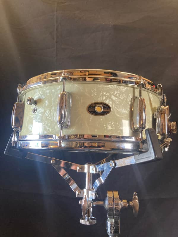 Slingerland – 5x14" Artist Model (Radio King) 3-Ply 8-Lug Snare Drum 1963–1968 – Marine Pearl. Gene Krupa?!? image 1