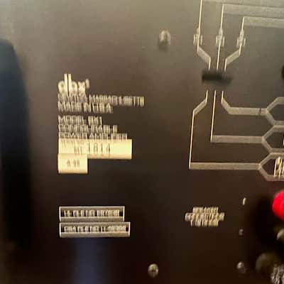 dbx BX-1 Late 1980's - Black image 4