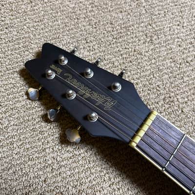 Washburn Rover RO10TBL Travel Acoustic Guitar Trans Blue image 7