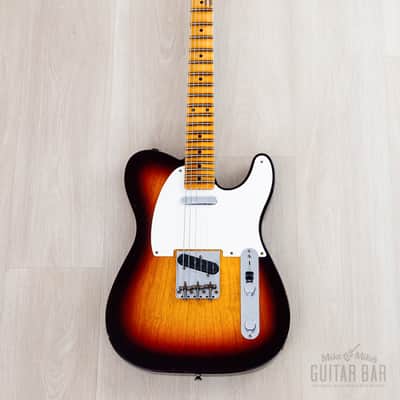 Fender Custom Shop '58 Telecaster Journeyman Relic Sunburst w/ V Neck, Figured Ash Body image 2