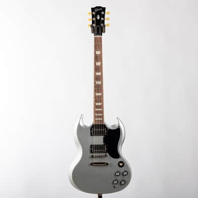 Gibson SG Standard '61 Stop Bar, Silver Mist | Demo image 2