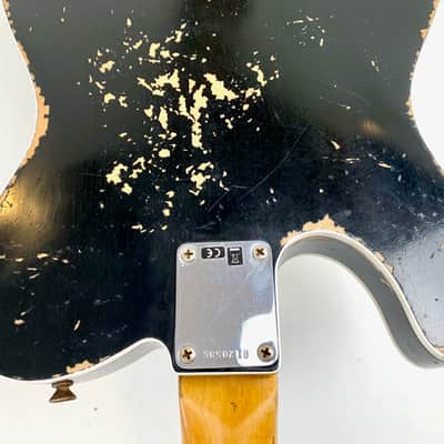 Fender Telecaster Custom 60 Super Heavy Relic Custom Shop 2022 Black image 18