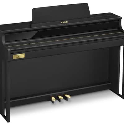 Casio AP-750BKC3 Celviano Upright 88-Key Digital Home Piano w/Bench, Black image 2