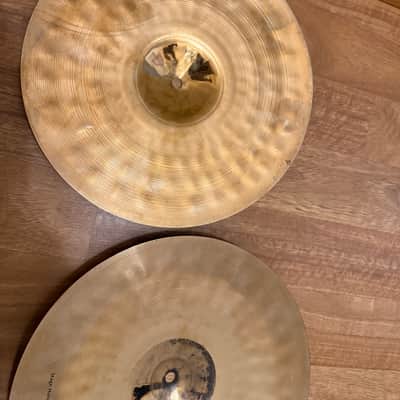 Sabian 14" HHX Stage Hi-Hat Cymbals (Pair) 2001 - Present - Natural. Brand New image 8