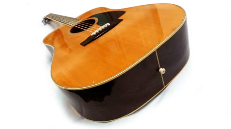 Takamine TD-20 Acoustic Dreadnought 1988 Vintage Japan Spruce Top
