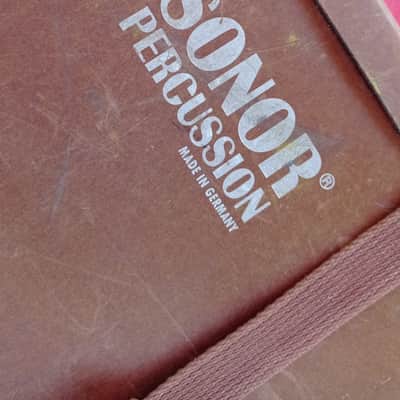 Ultra-Rare Vintage 1980s Sonor Z 6080 Vulkanfiber Drum Case for 14x8" Snare Drums (Signature Series / Horst Link HLD 580 / 588 / 590) — Made in Germany image 6