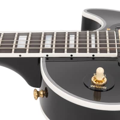 Gibson Custom Les Paul Custom Long Scale - Ebony image 9