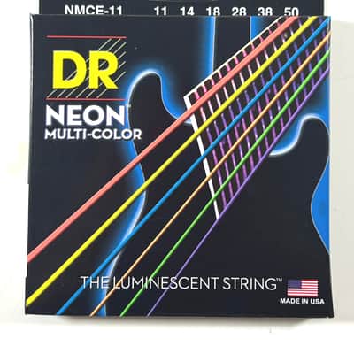 DR Guitar Strings Electric Neon Multicolor 11-50 image 3