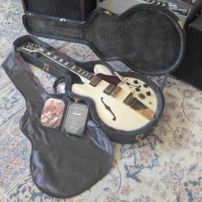 Used Gibson Custom Shop Alex Lifeson "Inspired By" ES-355 2008 - Alpine White image 12