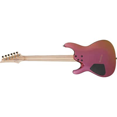 Ibanez SML721RGC S Axe Design Lab Multi-scale Guitar - Rose Gold Chameleon image 10