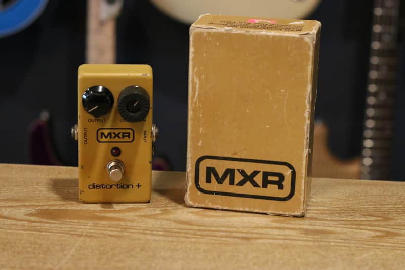 MXR MX-104 Block Distortion + 1975 - 1984 - Yellow With BOX! image 1