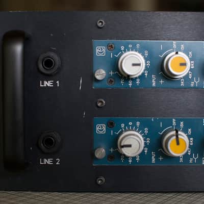 Calrec PQ 1161 Mic Pre-amp and EQ pair, racked mid-70's image 4