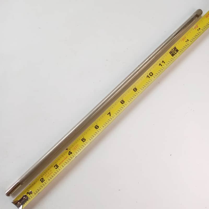 Ludwig/WFL Club Date Clipper 3/8x15"Straight Floor Tom Leg Smooth Nickel 50s-60s image 1