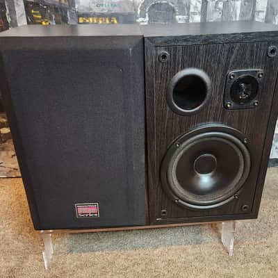 Cerwin-Vega Cerwin-Vega RE-16 vintage 2-way bookshelf speaker 2000 - Black image 1
