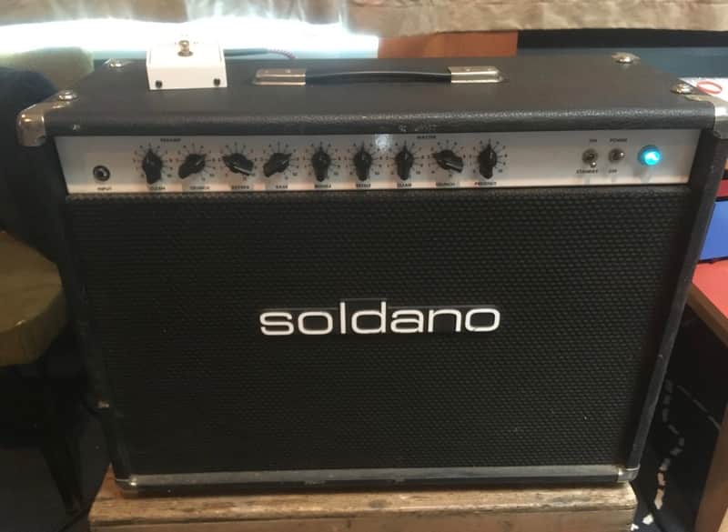Soldano Reverb-O-Sonic 2x12 Combo Amp 1998 Black image 1