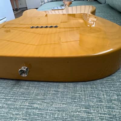 2013 MIM Fender FSR/Special Edition Deluxe Ash Tele, Case, Butterscotch Blonde, Upgraded image 15