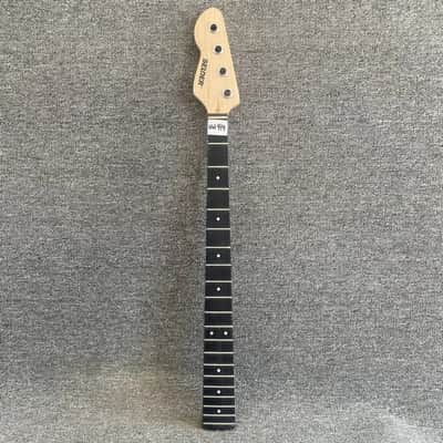 Lefty 4 String Bass Maple Wood Neck, Rosewood 20 Frets Fingerboard image 1