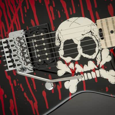 Charvel Warren DeMartini Signature Blood and Skulls image 1