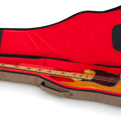 Gator Cases - GT-BASS-TAN - Transit Bass Guitar Bag; Tan image 4