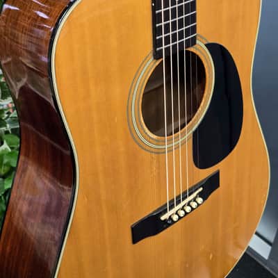 Sigma DM-5 Dreadnought MIJ Acoustic Guitar 1990's - Natural image 3