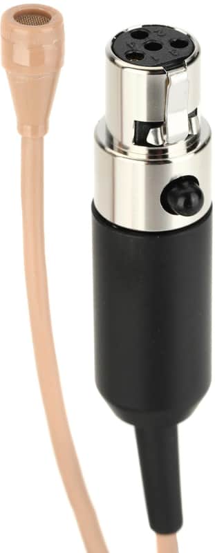 Countryman B3 Omnidirectional Lavalier Microphone - Standard Sensitivity with TA4F Connector for Shure Wireless - Tan image 1