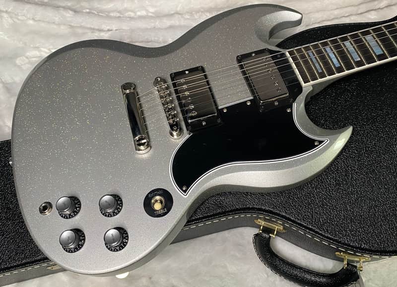 NEW! Gibson Custom SG Custom Electric Guitar - Radiant Sparkle - WOW! Just Incredible! 6.9lbs - Authorized Dealer - G07686 image 1